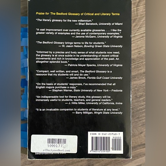 “The Bedford Glossary of Critical and Literary Terms” 2nd edition - Picture 2 of 2